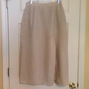 Beautiful Irish Linen Skirt